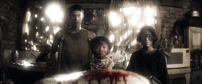 a screenshot from Isaac Ezban's Mexican Horror 'PARVULOS'