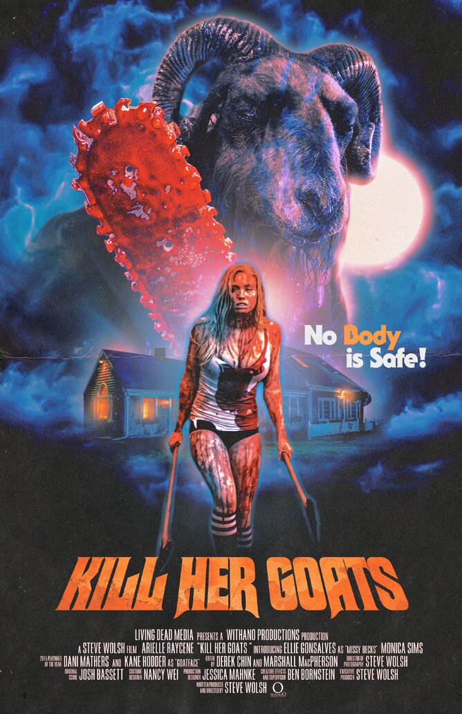KILL HER GOATS - Film poster featuring Arielle Raycene