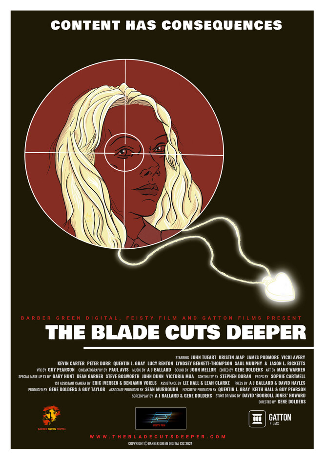 'THE BLADE CUTS DEEPER' – A Brutal, Giallo-Inspired Meta Horror