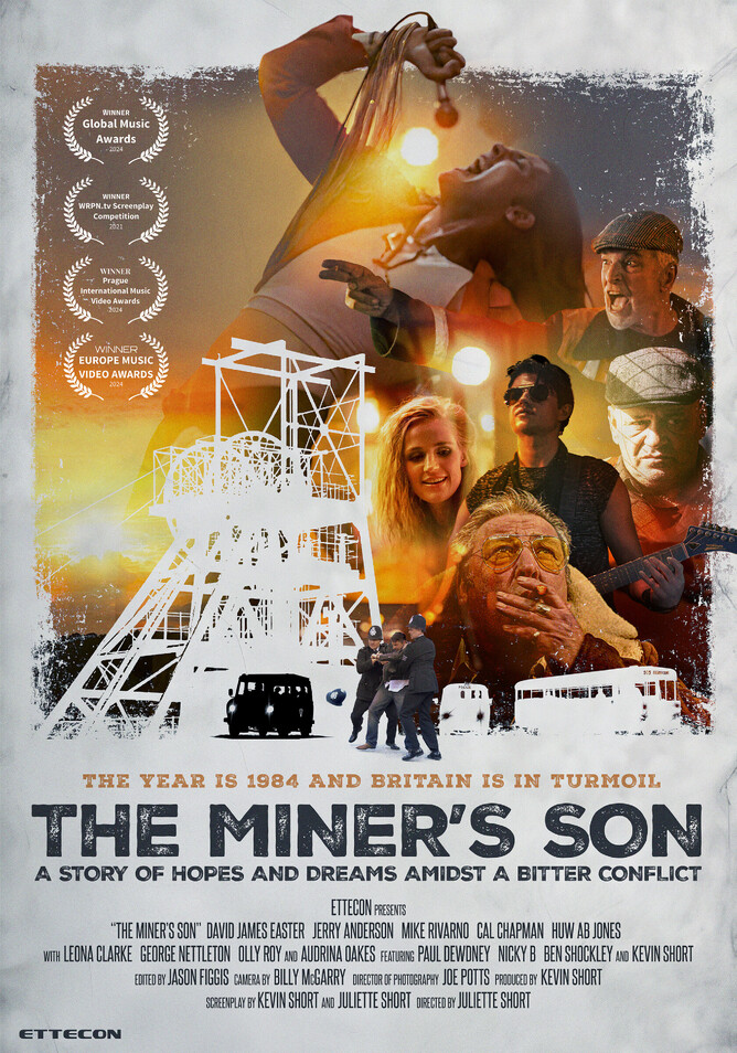 THE MINER'S SON' trailer - A young rock band navigates ambition, love, and conflict in 1984 Kent amidst the miners' strike.