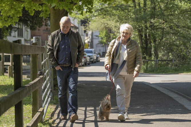 images of Paul Morrison 23 WALKS Srarring Alison Steadman & Dave Johns