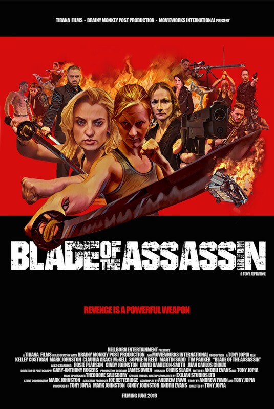 BLADE OF THE ASSASSIN Film Poster 2019 - Behind the scenes video feature