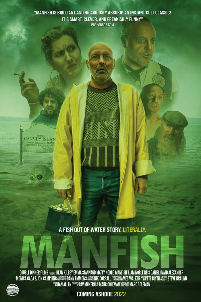 MANFISH will screen at Stratford Picturehouse, Fri 20 May​ at 21.10pm, followed by a Q&A with director Marc Coleman​ and cast.