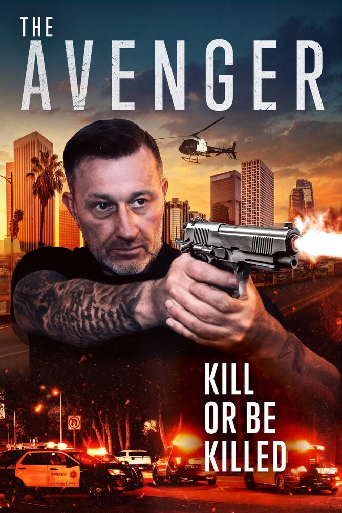 THE AVENGER' – Official Poster Featuring Mark Harris in an Action-Packed Thriller, Coming to UK Digital on 11 November.