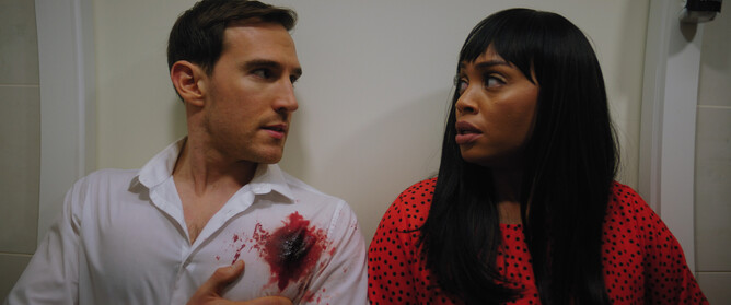 Sam Benjamin & Kyla Frye in The Pay Day