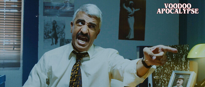 VOODOO APOCALYPSE: Munro Films Drop Trailer For Vasni Ramos' Glorious Blood Splattered Nod To 70's Grindhouse.