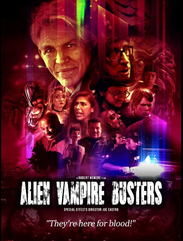Trailer Drops For Robert Nemere's, Sci-Fi, B Movie ALIEN VAMPIRE BUSTERS.