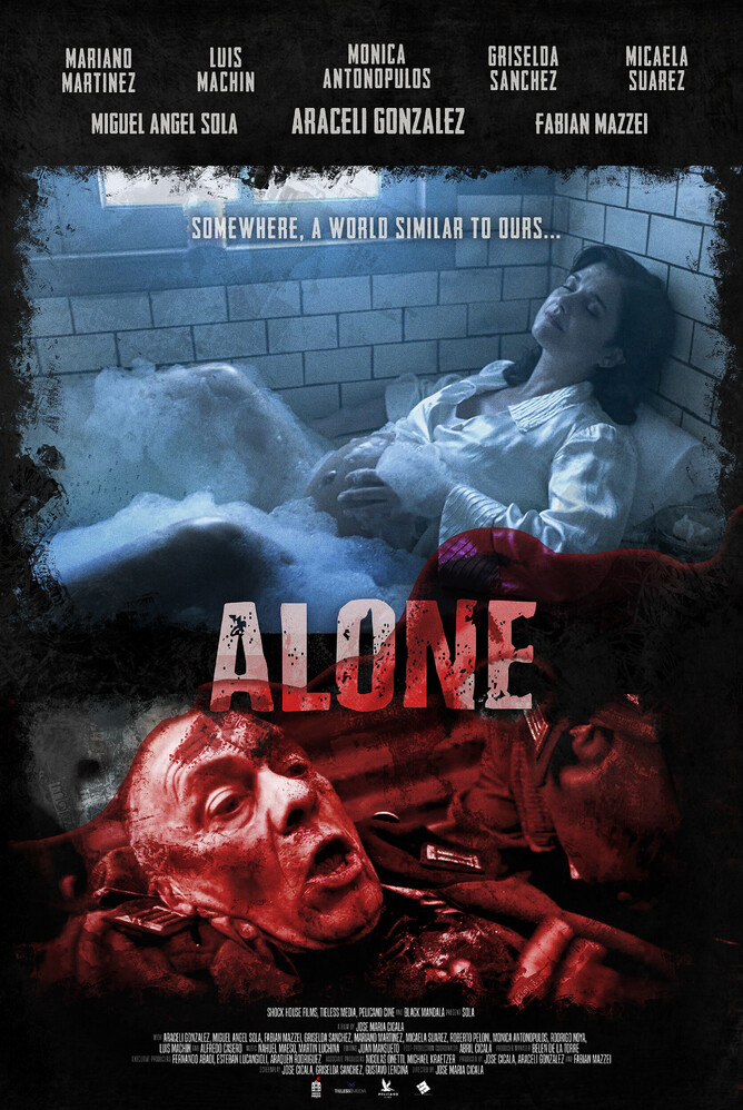 Black Mandala Drop Film Poster & Trailer For José María Cicala’s Thriller ALONE.