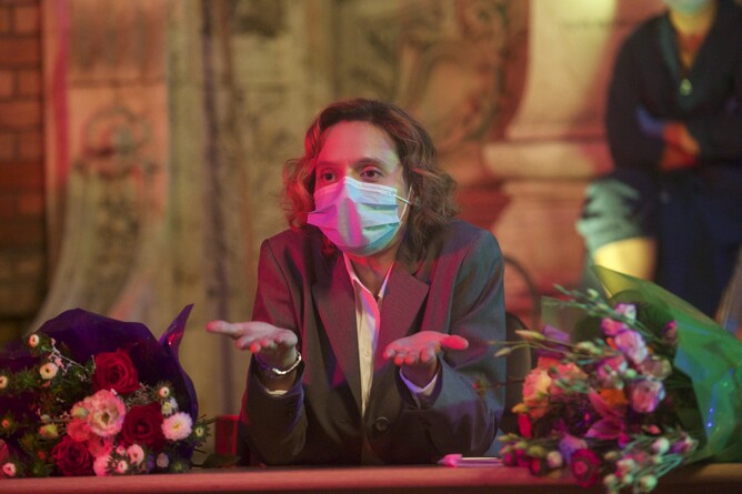 BAD LUCK BANGING or LOONY PORN features an explicit opening sequence.