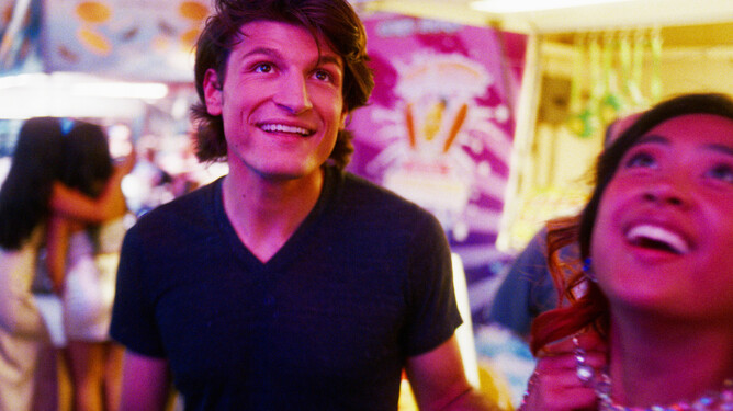 FACE THE MUSIC, GREYSON GREY starring John Kroner, Regina Famatigan