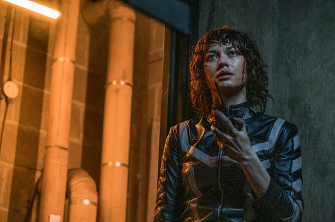 Olga Kurylenko in Zackary Adlers The Courier