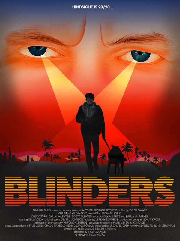 Trailer Drops For Tyler Savage's BLINDERS Ahead Of Arrow Video FrightFest World Premiere. - film poster