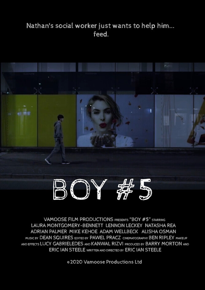 BOY #5 film poster -cfrightfest 2021