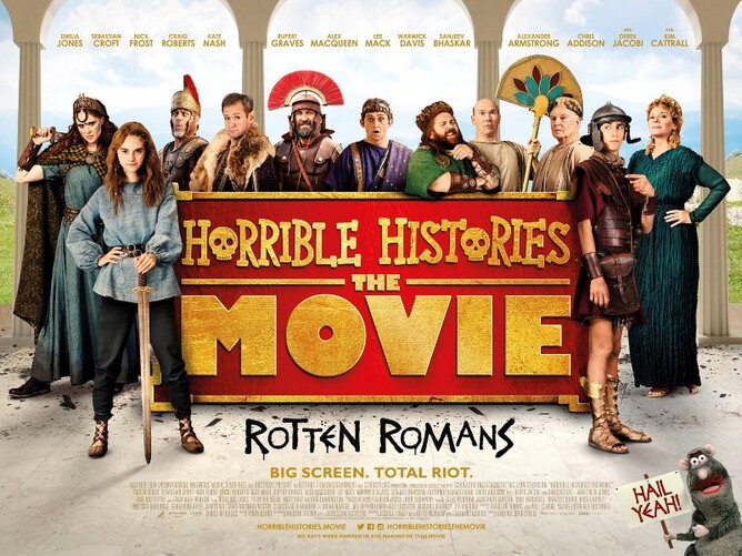 HORRIBLE HISTORIES: THE MOVIE –  ROTTEN ROMANS official Poster 2019