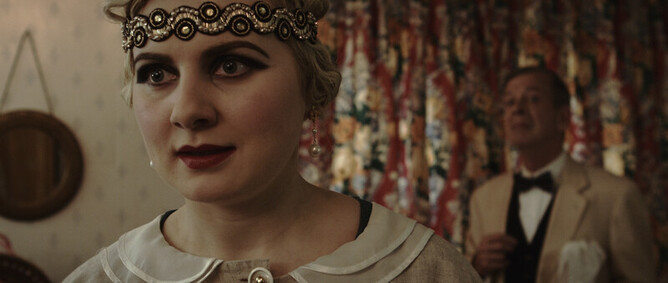 The Haunted Hotel: Angeline Hunt as Francesca in 'The Contraption'