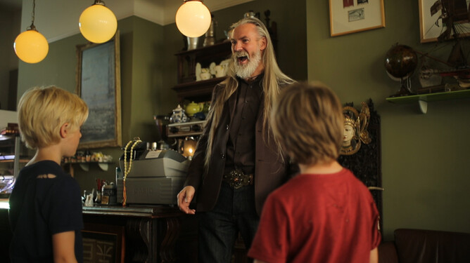 John Campling in the ADVENTURE BOYZ