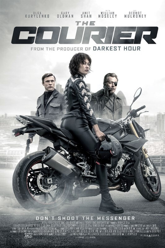 THE COURIER film poster 2019 - Zac Adler - Gary Oldman