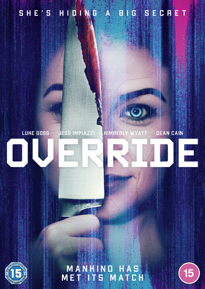 OVERIDE is a British Sci-Fi starring Dean Caine, Luke Goss & Jess Impiazzi