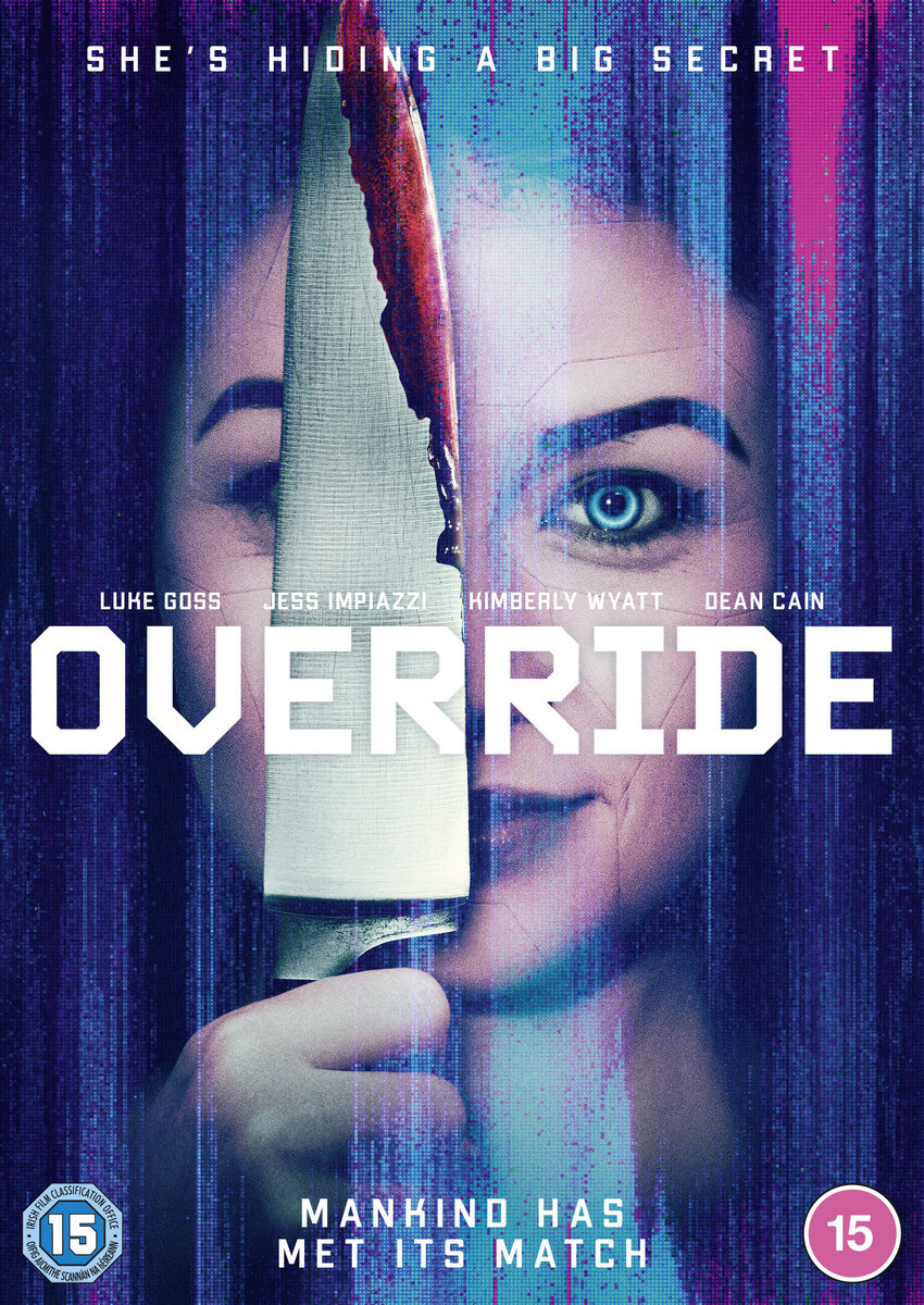 Trailer Drops For A.I Sci-Fi OVERRIDE, Starring Luke Goss, Jess Impiazzi, Dean Cain and Kimberly Wyatt