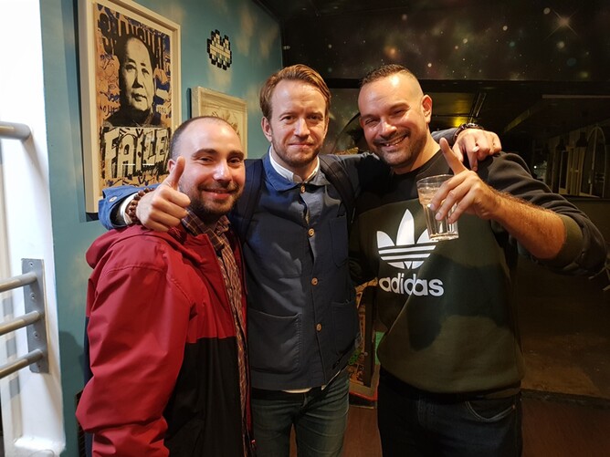 Greg Hall, George Russo & Nick Nevern