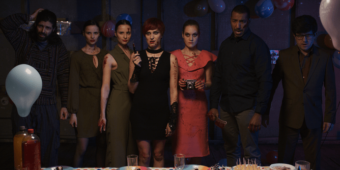 when the screaming starts 2021 british horror film clip