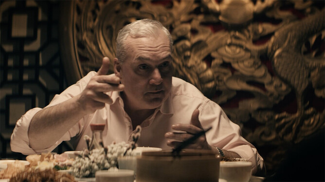 Frank Harper in Will Thornes Silent Night