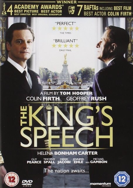 THE KINGS SPEECH - Coin Firth, Tom Hooper - Best Ever British Films