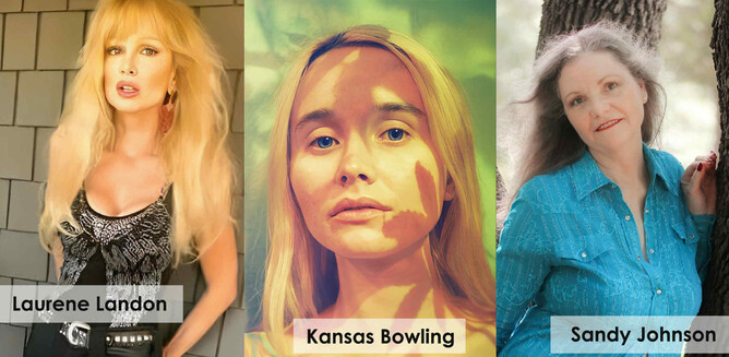 'A SOLDIER’S DESCENT' — New Cast Announced Laurene Landon, Kansas Bowling & Sandy Johnson