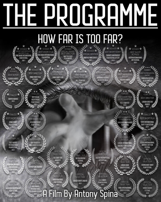 Antony Spina's Award-Winning Prison Rehabilitation Drama THE PROGRAMME, Available Now On Prime In UK.