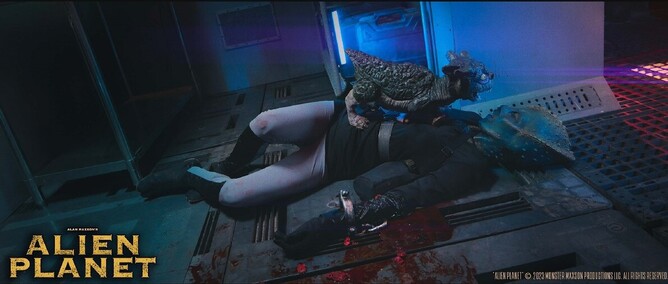 ALIEN PLANET - A film packed with blood, aliens, monsters, and puppets