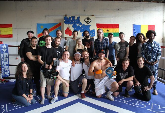 SHADOW BOXER, A BOXING FILM SHOT AT EAST lONDON'S yORK HALL