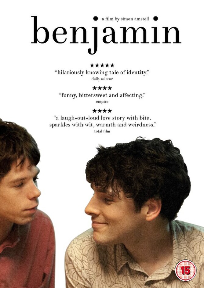 BENJAMIN directed by Simon Amstell and starring Colin Morgan