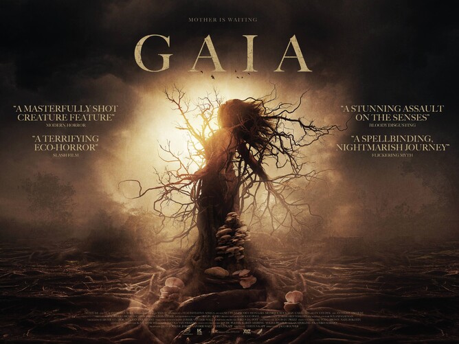 Altitude have released new artwork for the intense and extraordinary horror GAIA