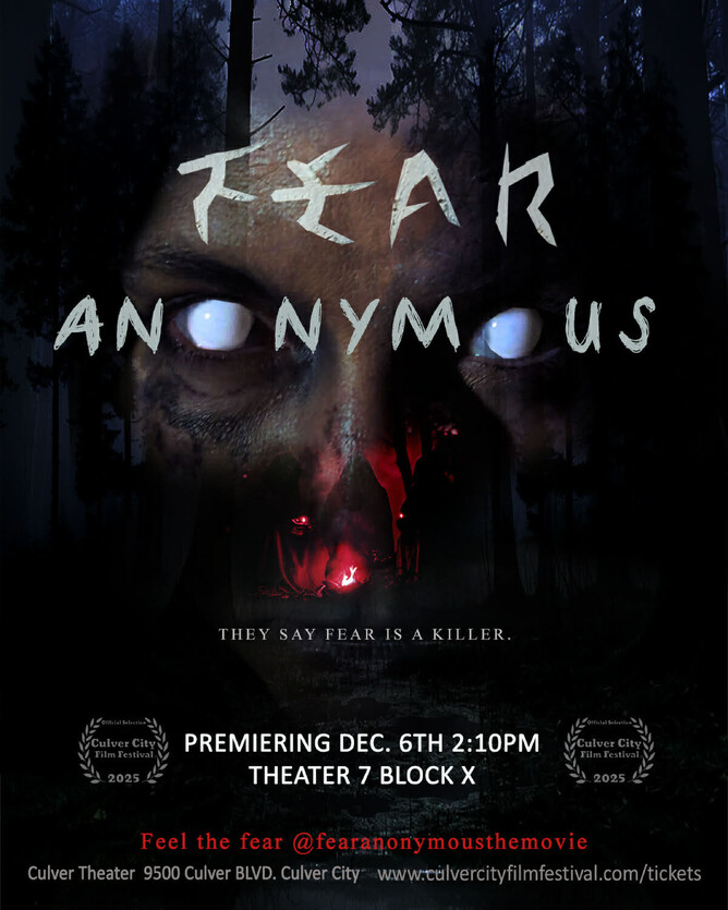 'FEAR ANONYMOUS' (2025) &ndash; Official Trailer Released Following Culver Theater World Premiere