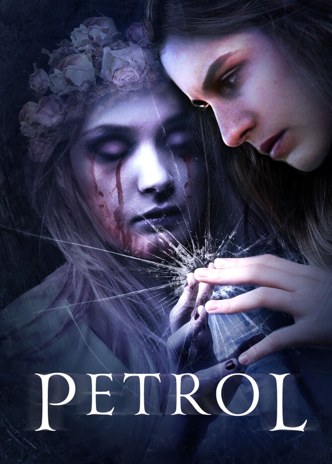 Poster for 'PETROL' (2024), an Australian thriller directed by Alena Lodkina