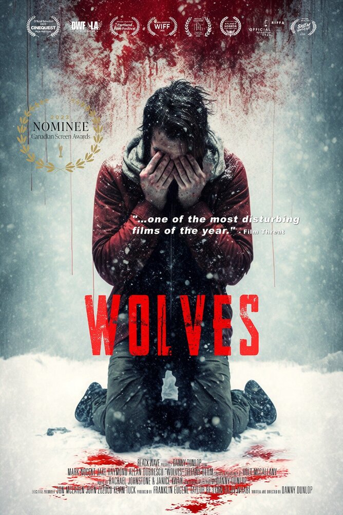 WOLVES - Directed by Danny Dunlop and starring Mark Nocent, Jake Raymond, Allan Dobrescu, Hugh Wilson & Rod Keith