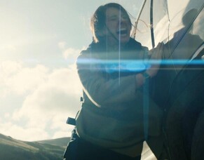 First Look Images From Scott Lyus&rsquo;s Debut Horror Film WALKING AGAINST THE RAIN, Which Is Currently In Post-Production.