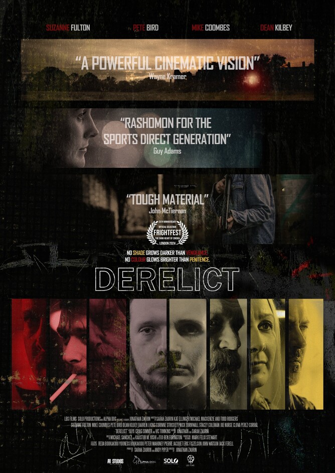 DERELICT – British Crime Thriller Set For September Digital & Blu-ray Release