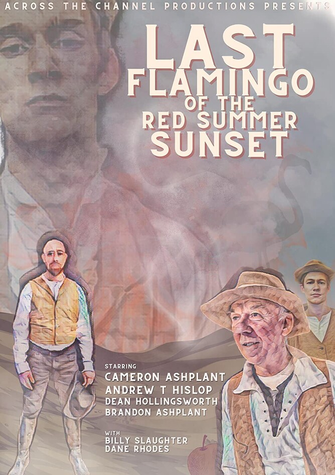 LAST FLAMINGO OF THE RED SUMMER SUNSET - A Neo-Western shot entirely in the British Isles.