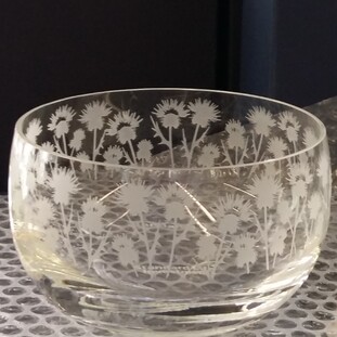 Bespoke Gifts - Decorative Glass Bowl