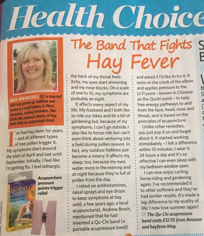 Hay fever band review