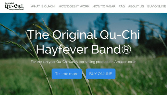 The Hayfever Acupressure band