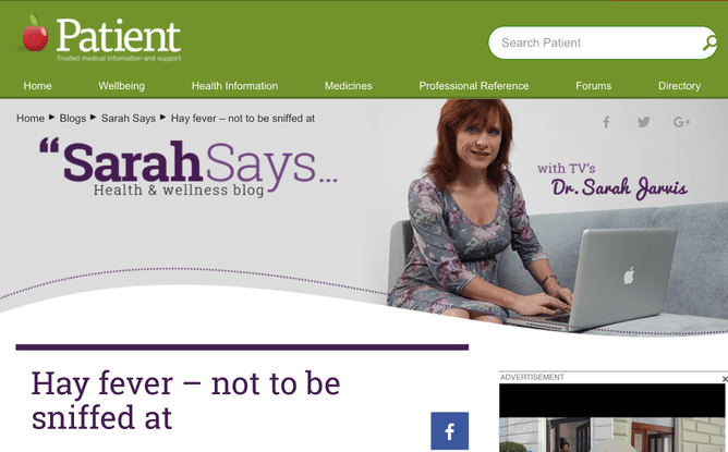 Dr Sarah Jarvis recommends qu-chi acupressure band