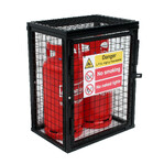 GAS CYLINDER STORAGE CAGES
