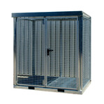 FORK-LIFTABLE GAS CYLINDER CAGES