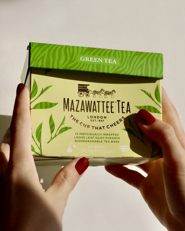 Hold the Calm of Green Tea