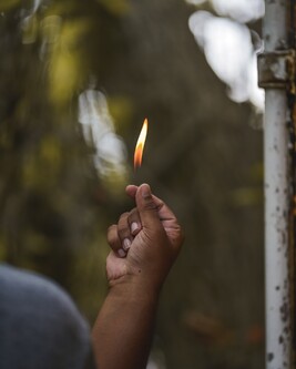 Sometimes the strength within is not a fiery flame but a tiny spark that whispers softly...