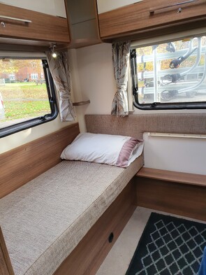 rear lounge, converts to king bed,                      or 2x singles