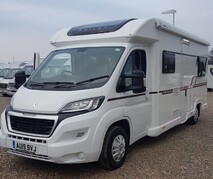 Bailey 70-6, 6 berth 6x seat belts, 2019 model , awning not included