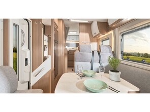 5 seats around the front table area